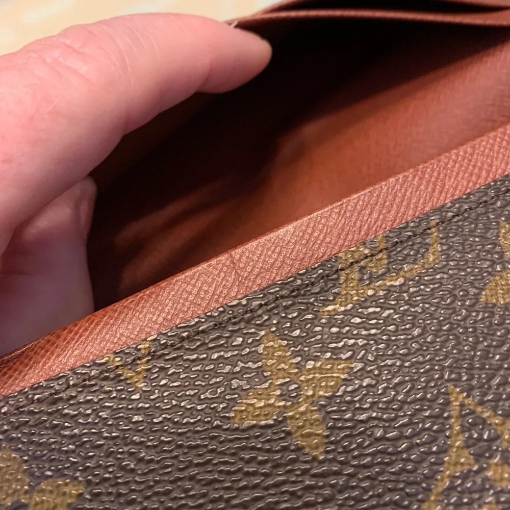 / Louis Vuitton Vintage Porte Monnaie Tressor Wallet - Picture 14 of 16